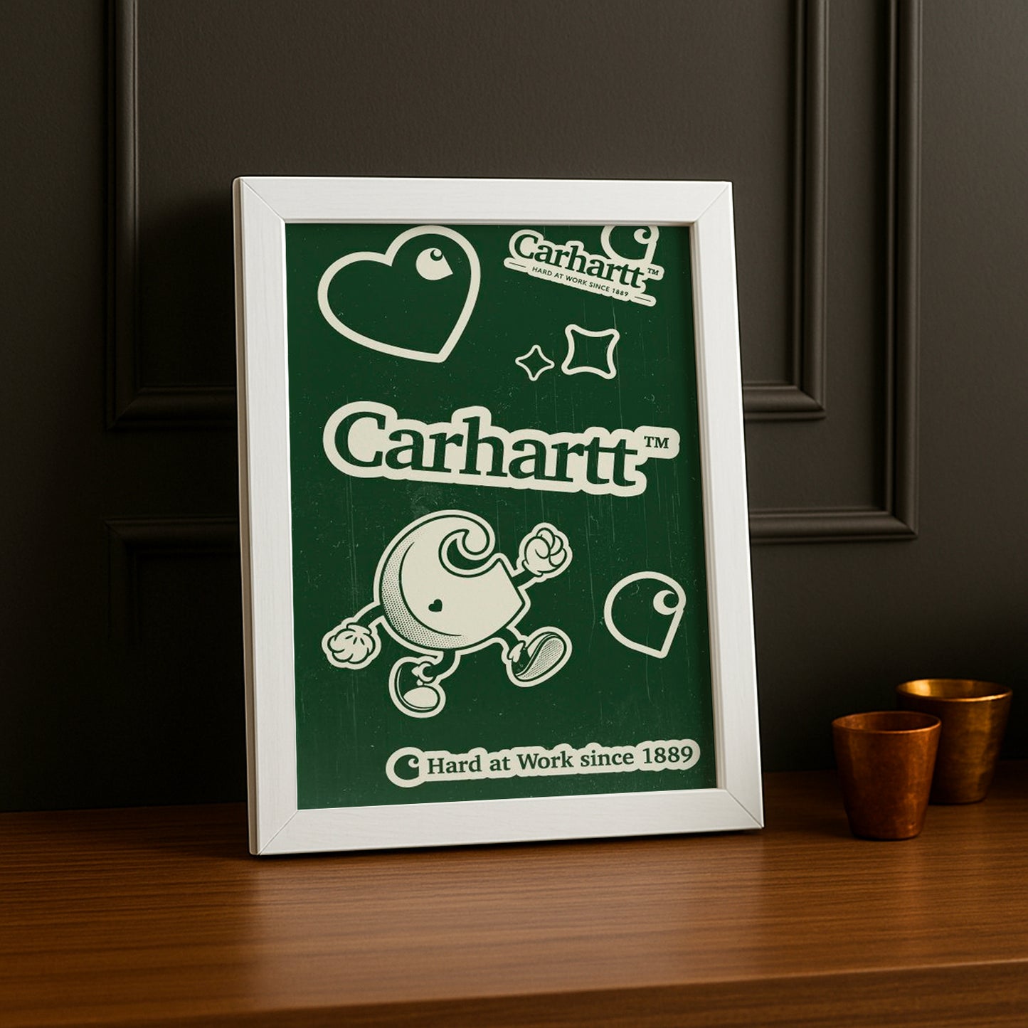 Poster Carhartt – Hard at work