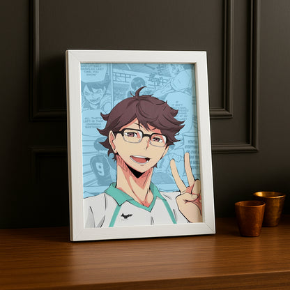 Cadre photo Volley-Ball - Haikyu Oikawa Tooru