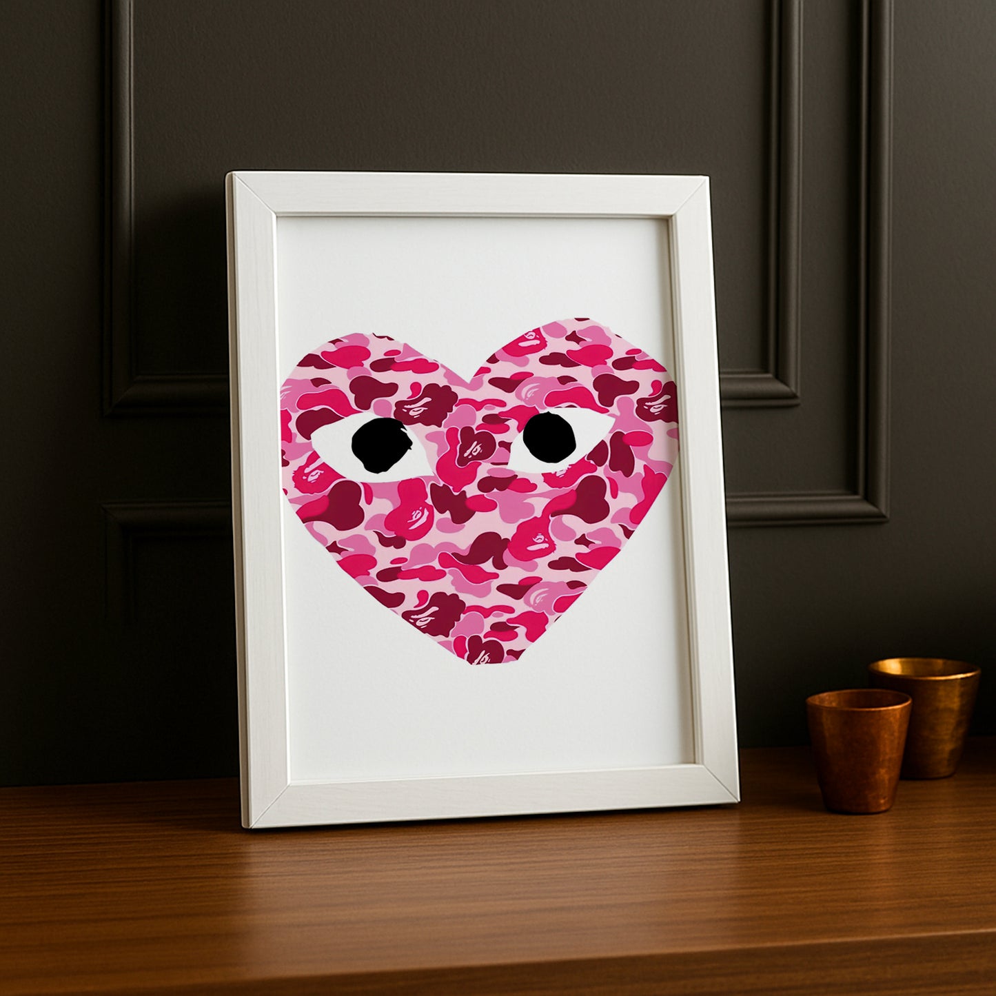 Cadre photo Comme des garçons