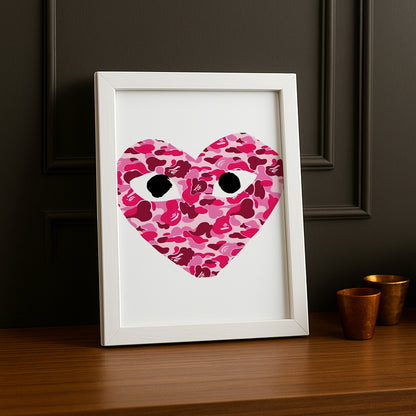 Cadre photo Comme des garçons