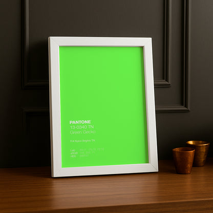 Cadre Photo Pantone - Green Gecko