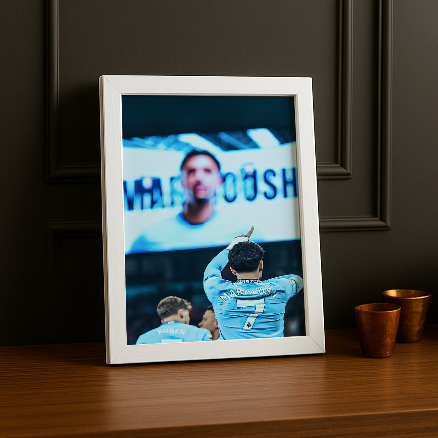 Poster Manchester City - Omar Marmoush