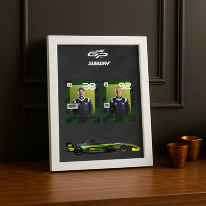 Cadre Photo GP Explorer Mister V x PLK x Subway – Le Style Urbain Rencontre la Vitesse