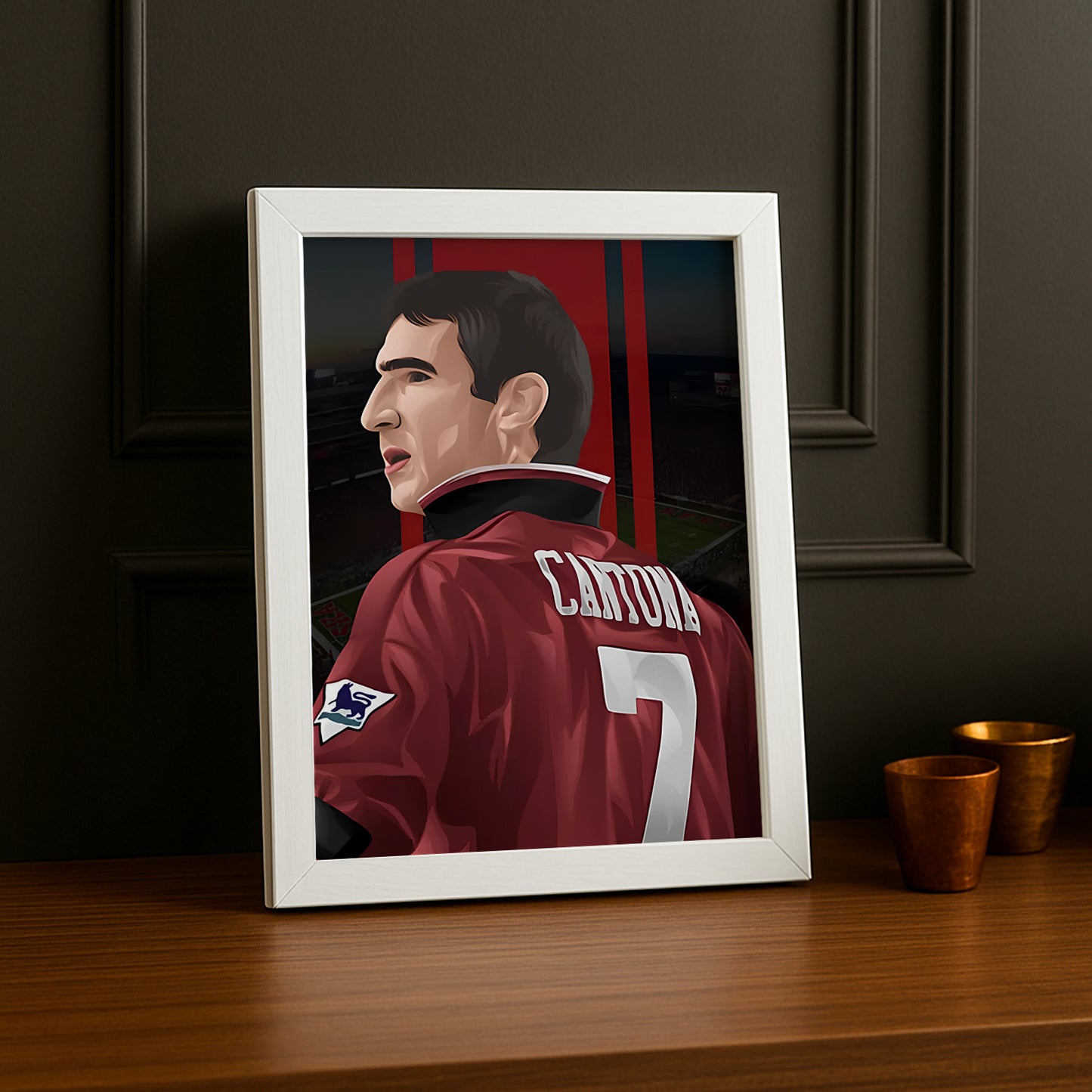 Cadre photo Eric Cantona