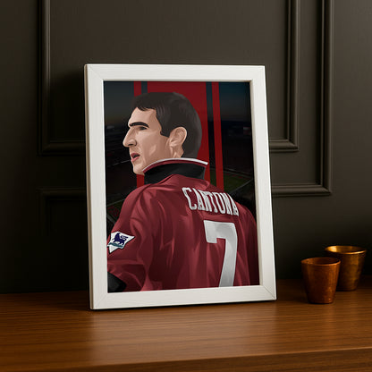 Cadre photo Eric Cantona