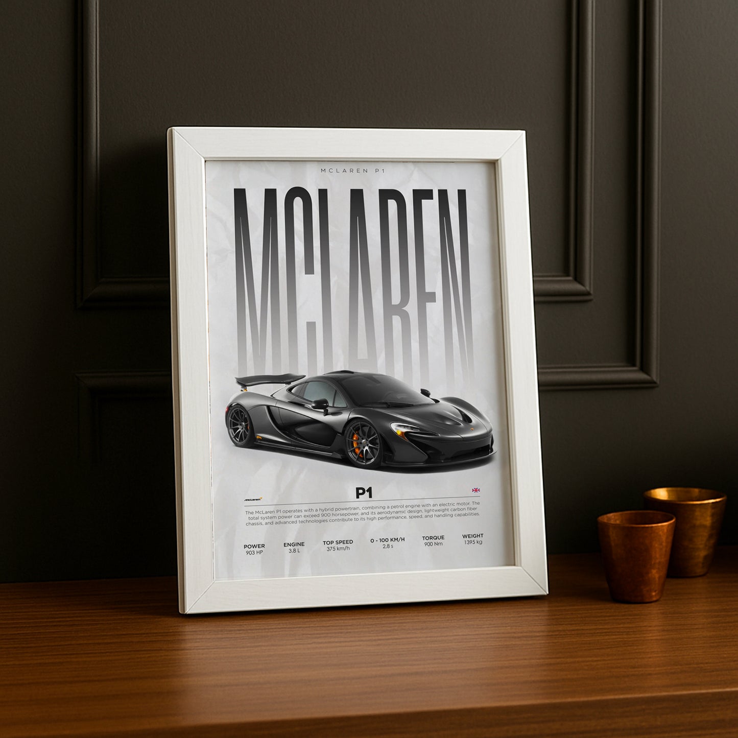 Cadre photo McLaren P1