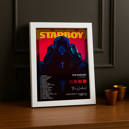 Poster The Weeknd - Album Starboy