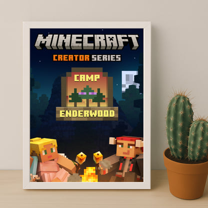 Cadre photo Minecraft - Enderwood