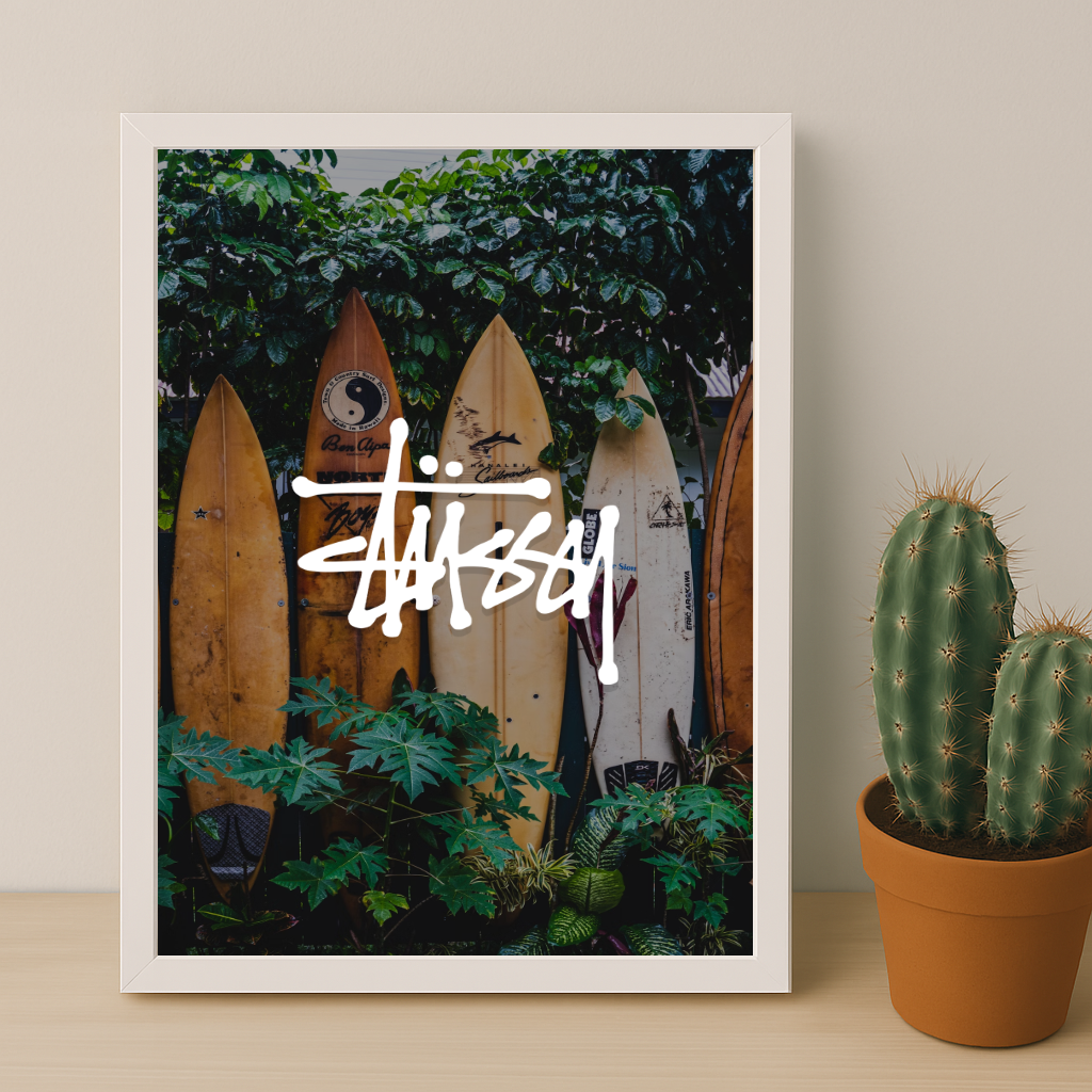 Stüssy - Planche de Surf Jungle