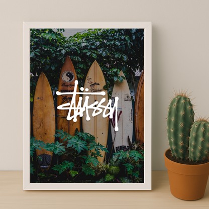 Stüssy - Planche de Surf Jungle