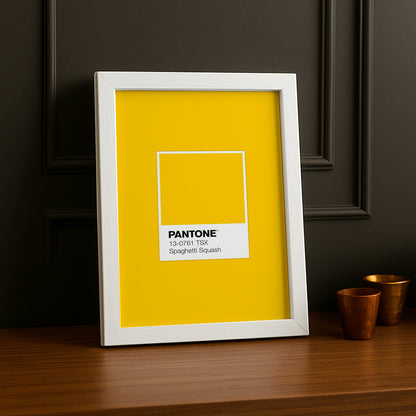 Cadre Photo Pantone Étiquette - Spaghetti Squash