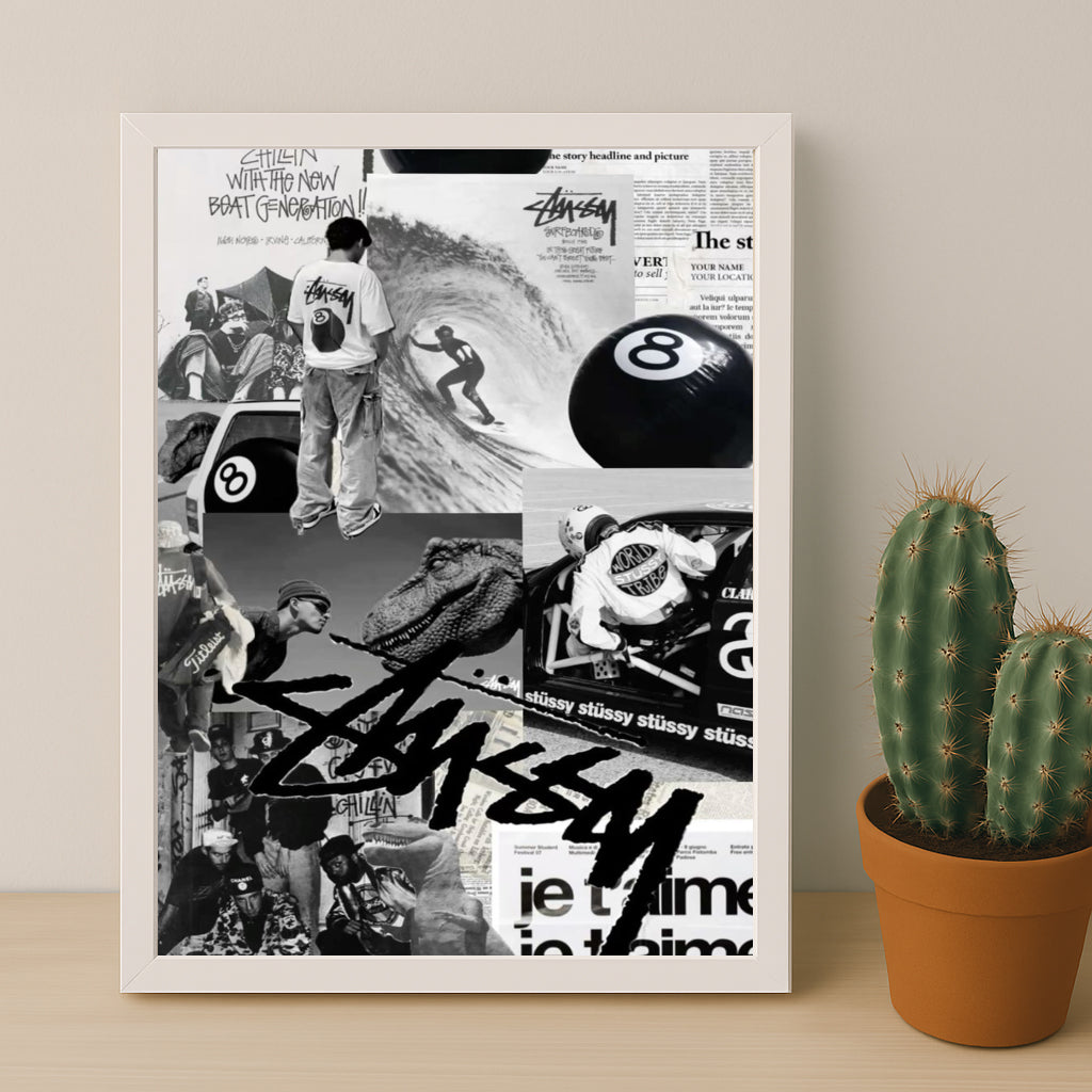 Poster Stüssy - Magazine
