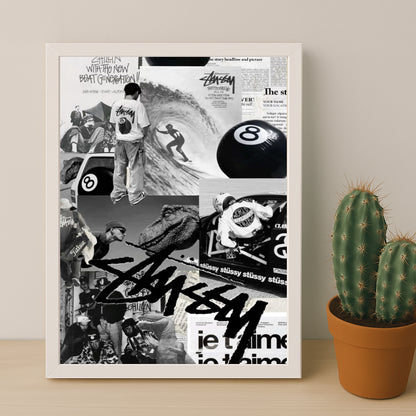 Poster Stüssy - Magazine