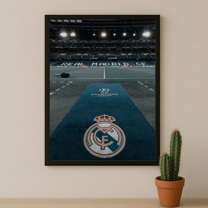 Poster encadrée Real Madrid - Stade Bernabeu