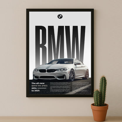 Poster Voitures - BMW M4 F82