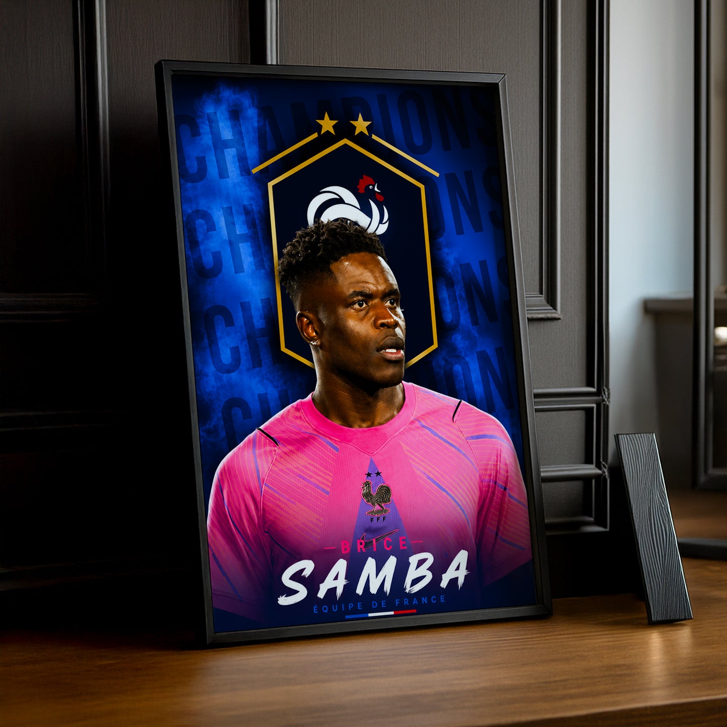 Cadre Photo Brice Samba – Équipe de France TonCadre