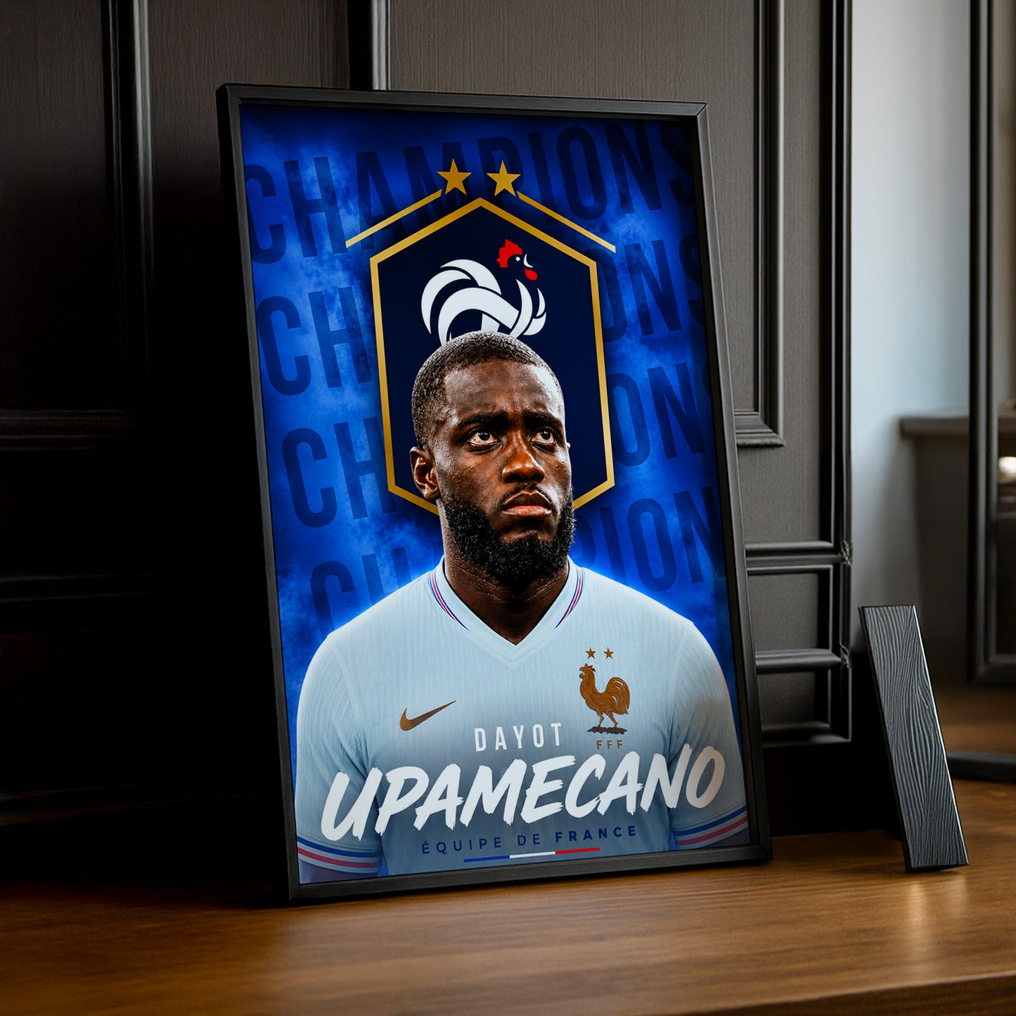 Cadre Photo Dayot Upamecano – Équipe de France TonCadre