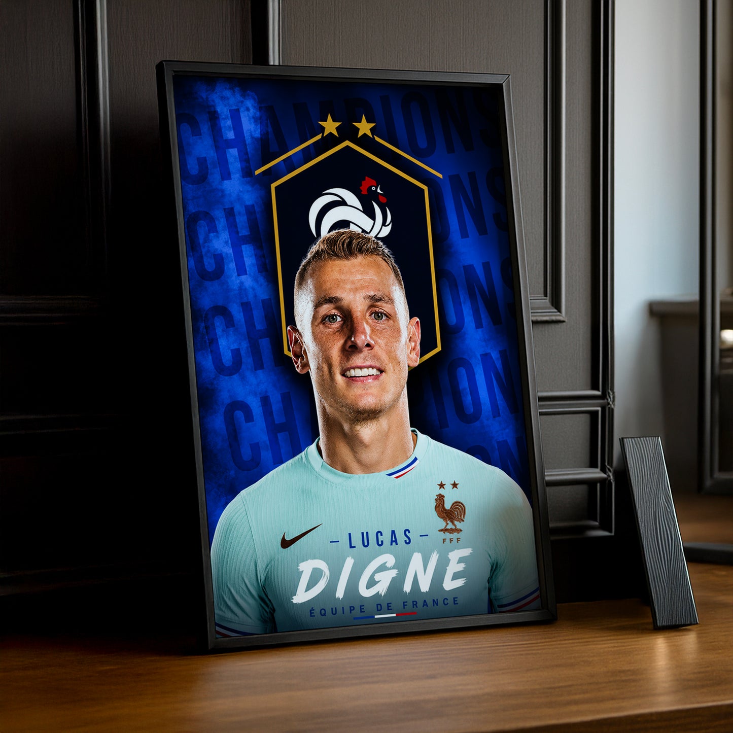 Cadre Photo Lucas Digne – Équipe de France TonCadre