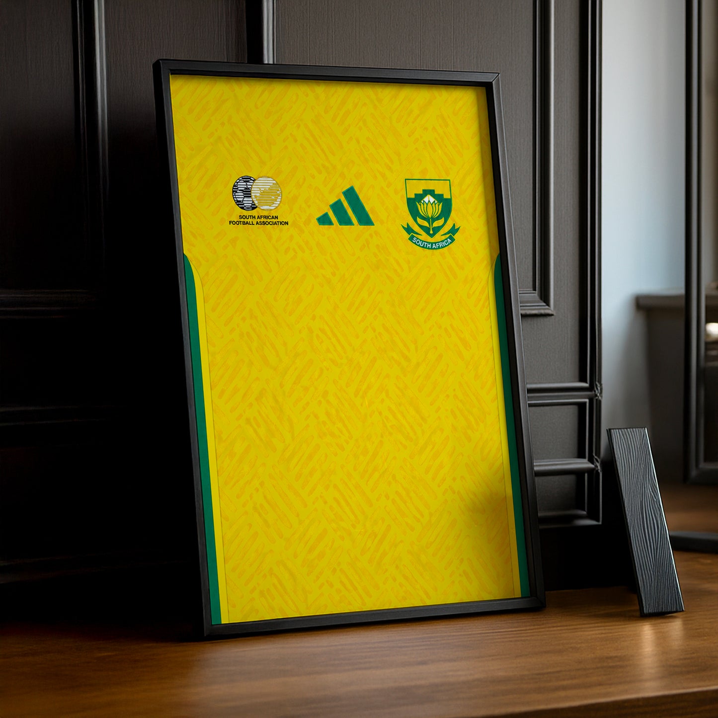 Cadre Photo Maillot Afrique du Sud – Domicile Coupe du Monde 2026 TonCadre