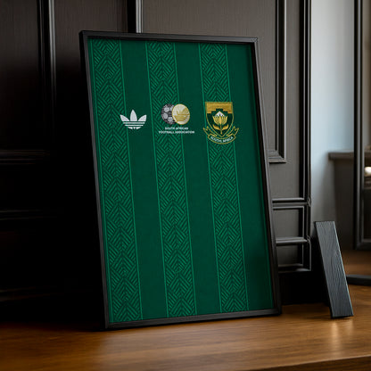Cadre Photo Maillot Afrique du Sud – Extérieur Coupe du Monde 2026 TonCadre