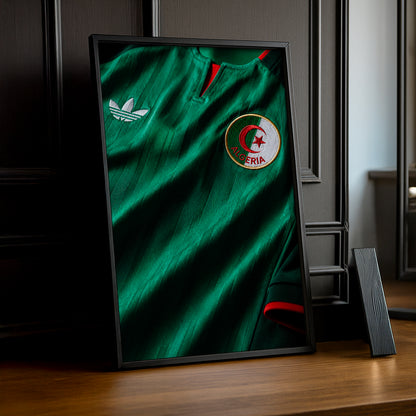 Cadre Photo Maillot Algérie – Domicile Coupe du Monde 2026 TonCadre