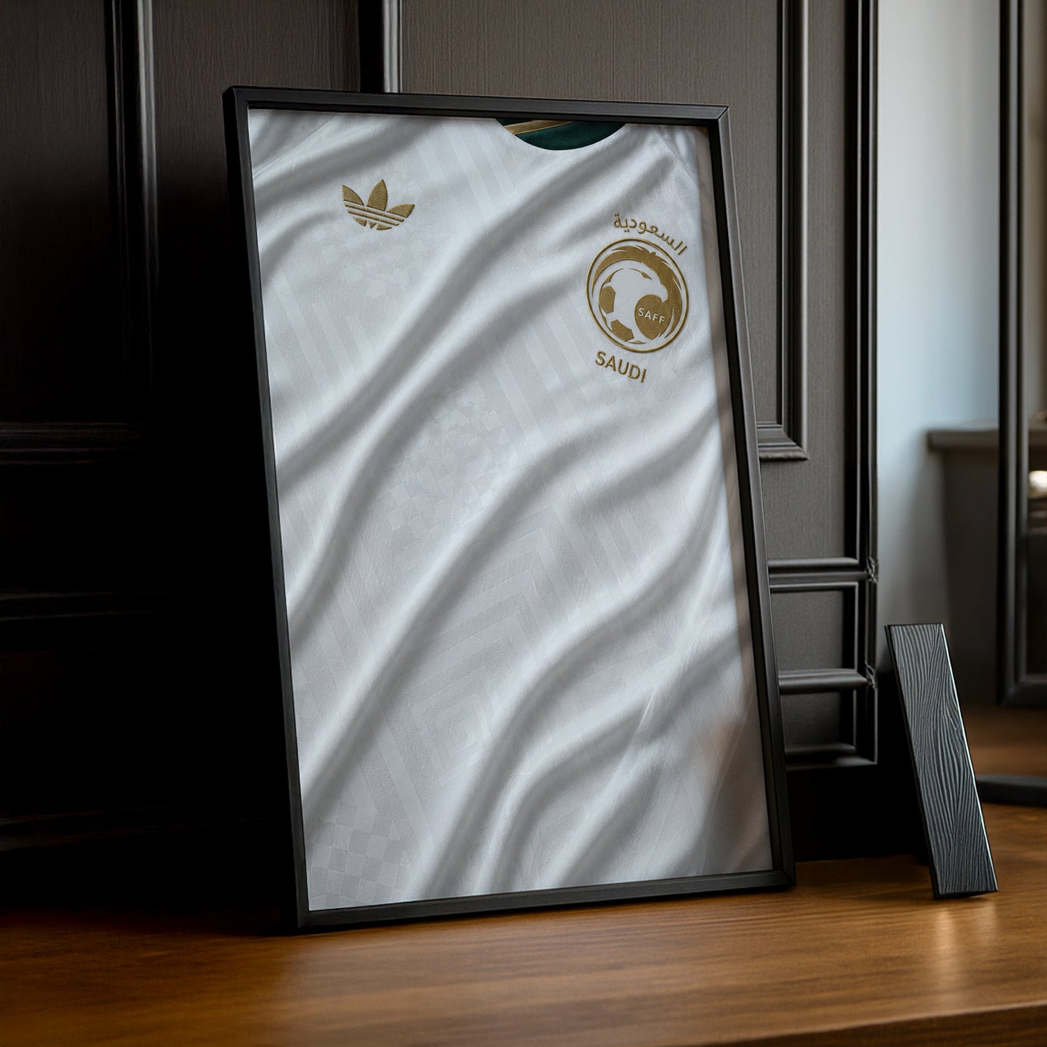 Cadre Photo Maillot Arabie Saoudite – Extérieur Coupe du Monde 2026 TonCadre