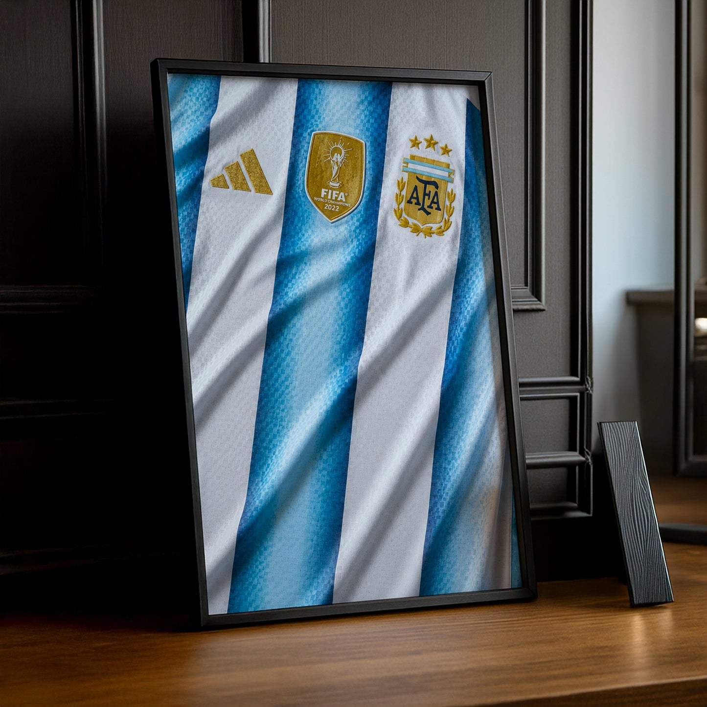 Cadre Photo Maillot Argentine – Domicile Coupe du Monde 2026 TonCadre
