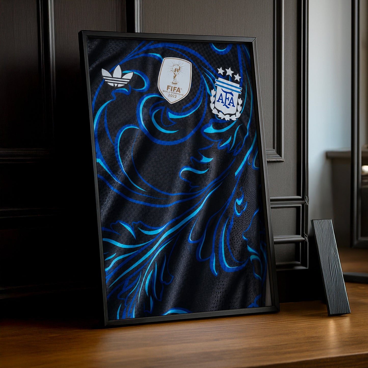 Cadre Photo Maillot Argentine – Extérieur Coupe du Monde 2026 TonCadre