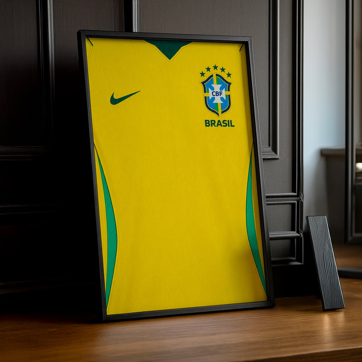 Cadre Photo Maillot Brésil – Domicile Coupe du Monde 2026 TonCadre