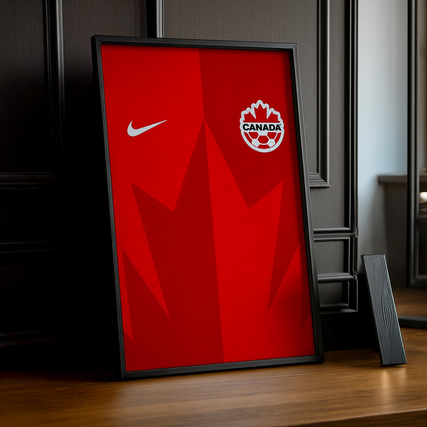 Cadre Photo Maillot Canada – Domicile Coupe du Monde 2026 TonCadre