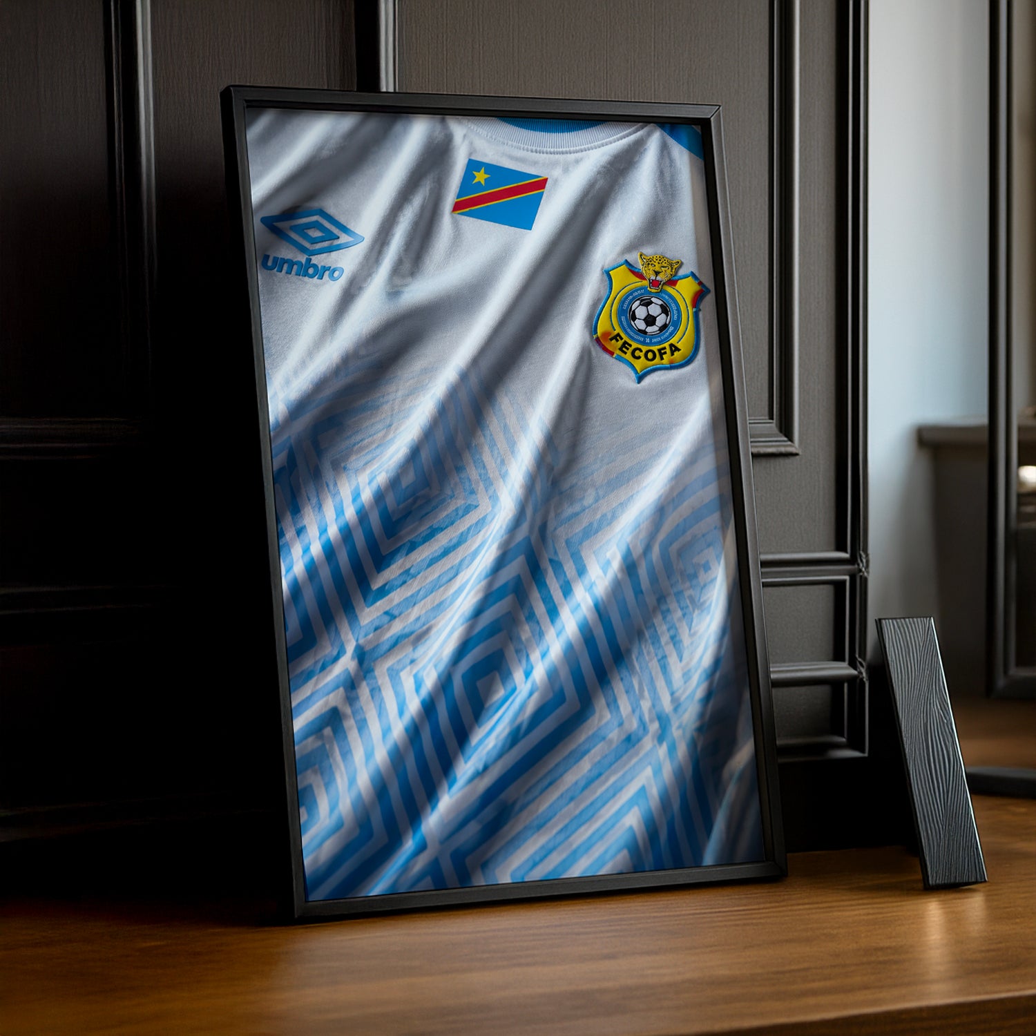 Cadre Photo Maillot Congo – Extérieur Coupe du Monde 2026 TonCadre