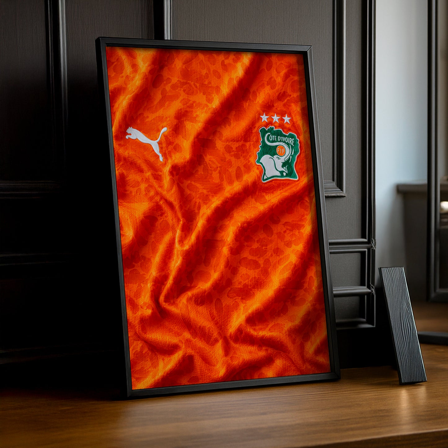 Cadre Photo Maillot Côte d'Ivoire – Domicile Coupe du Monde 2026 TonCadre