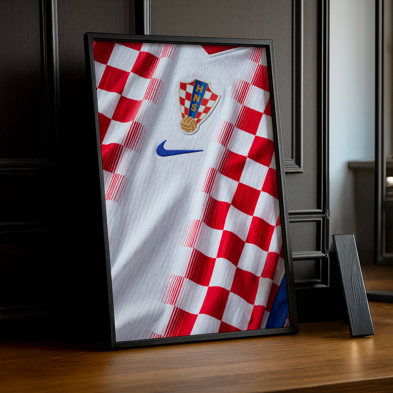 Cadre Photo Maillot Croatie – Domicile Coupe du Monde 2026 TonCadre