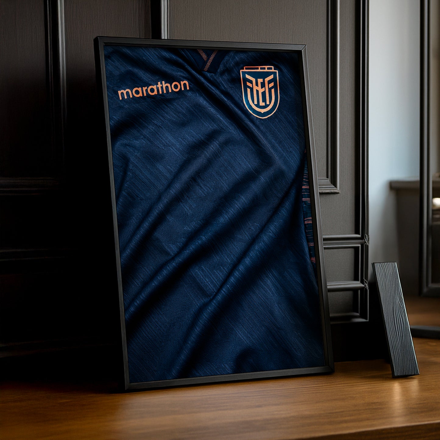 Cadre Photo Maillot Équateur – Extérieur Coupe du Monde 2026 TonCadre