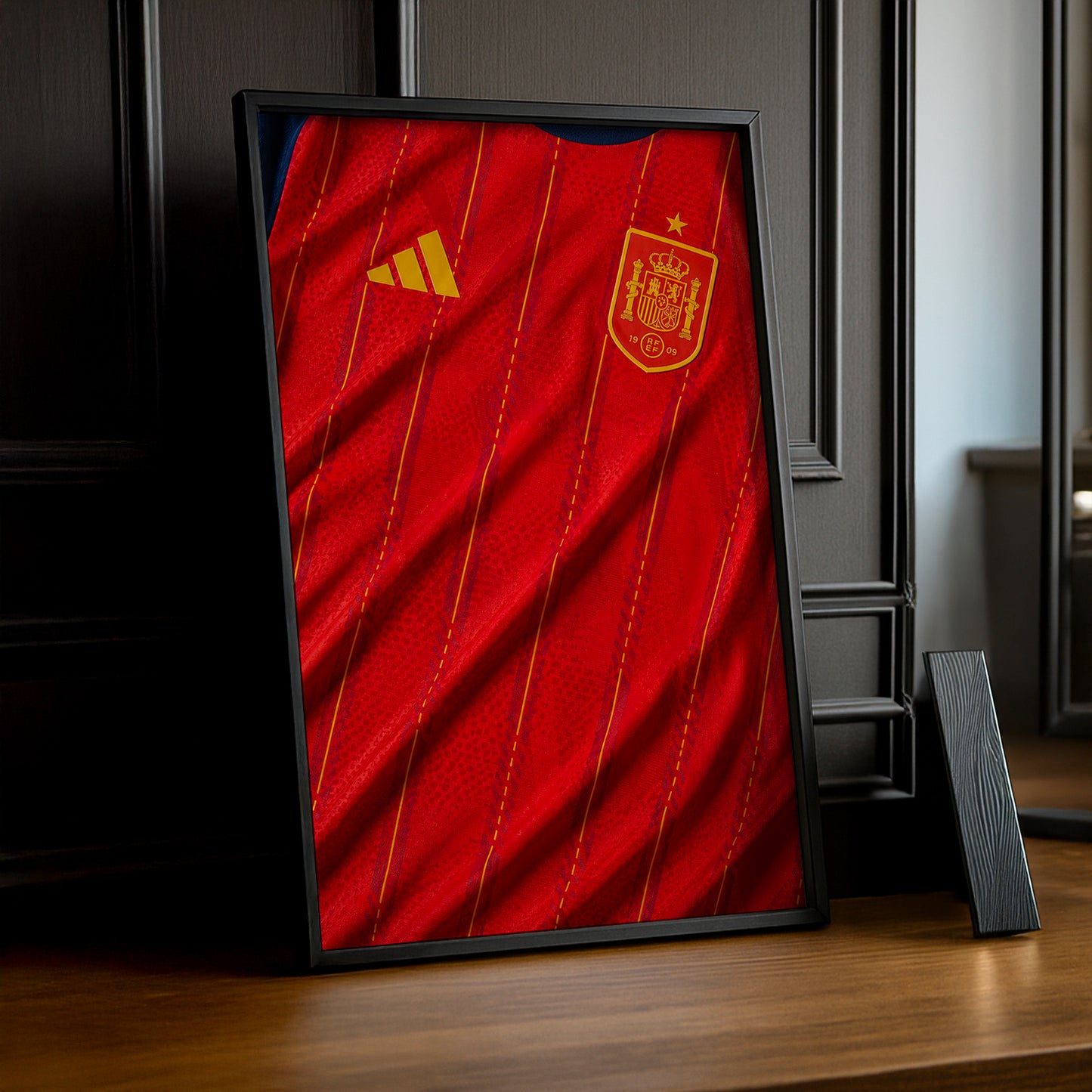 Cadre Photo Maillot Espagne – Domicile Coupe du Monde 2026 TonCadre