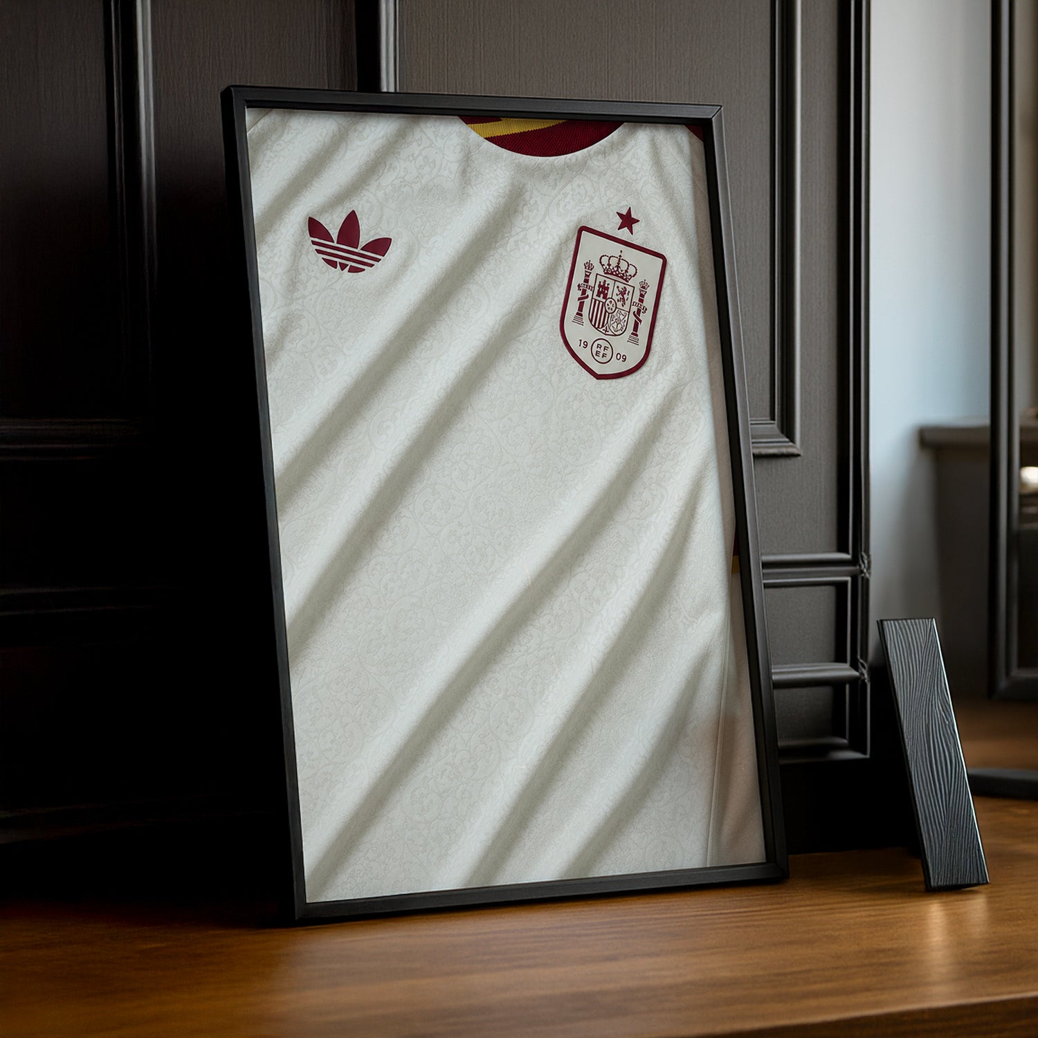Cadre Photo Maillot Espagne – Extérieur Coupe du Monde 2026 TonCadre