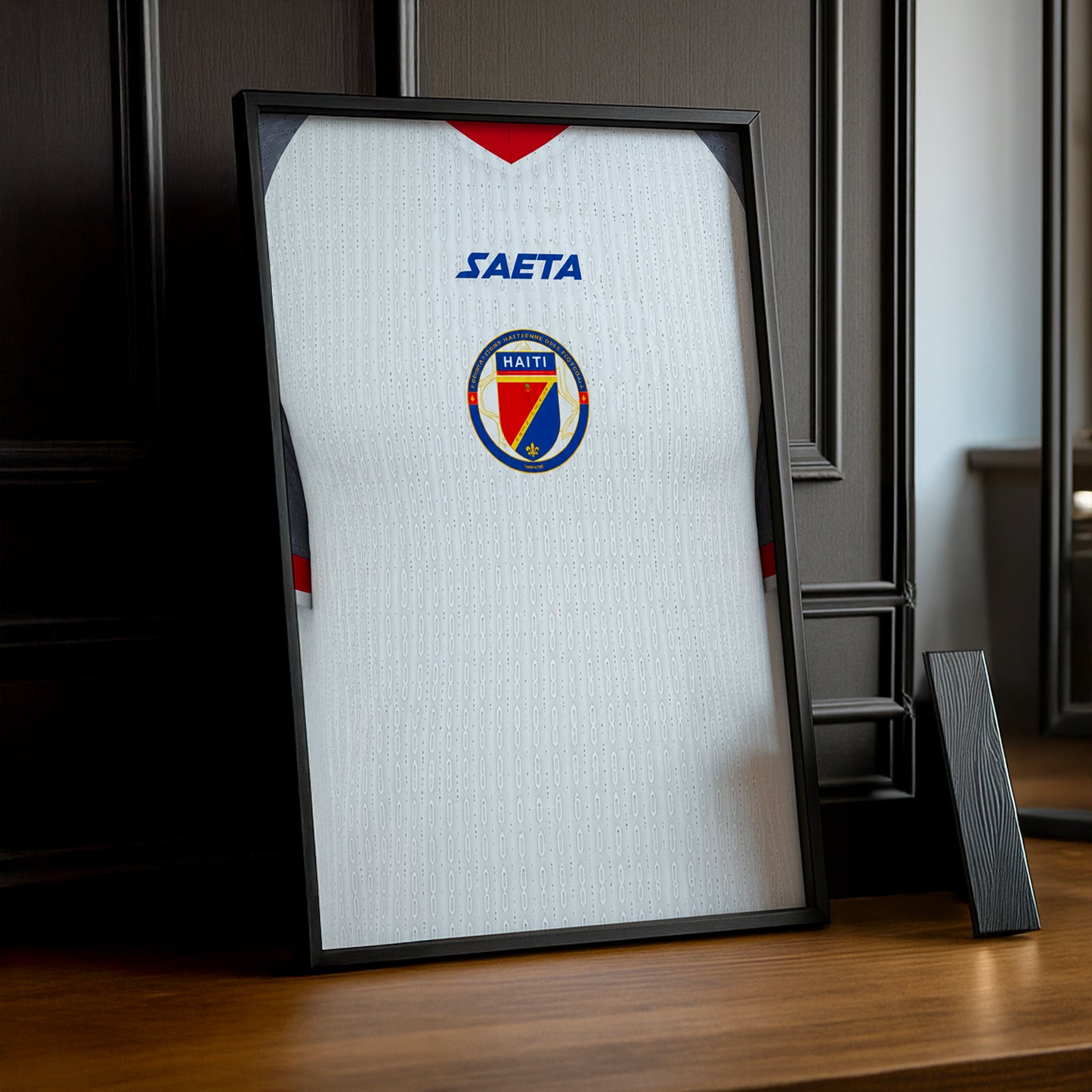 Cadre Photo Maillot Haïti – Extérieur Coupe du Monde 2026 TonCadre