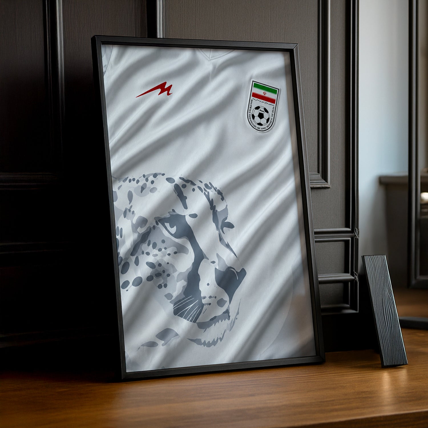Cadre Photo Maillot Iran – Domicile Coupe du Monde 2026 TonCadre