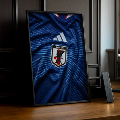Cadre Photo Maillot Japon – Domicile Coupe du Monde 2026 TonCadre