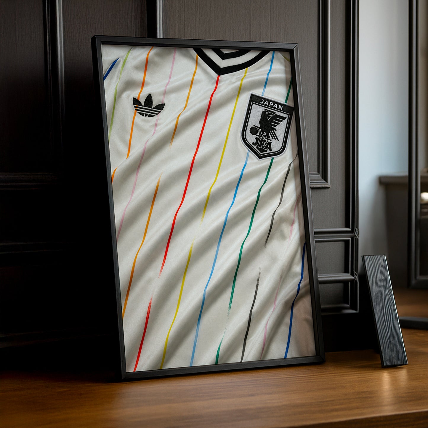 Cadre Photo Maillot Japon – Extérieur Coupe du Monde 2026 TonCadre