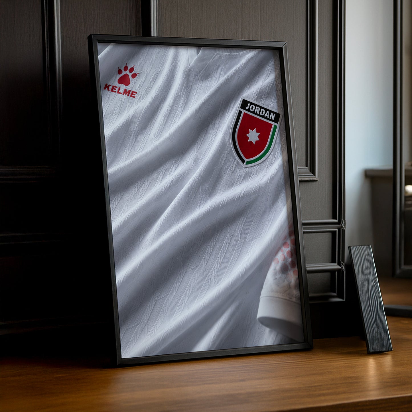 Cadre Photo Maillot Jordanie – Extérieur Coupe du Monde 2026 TonCadre