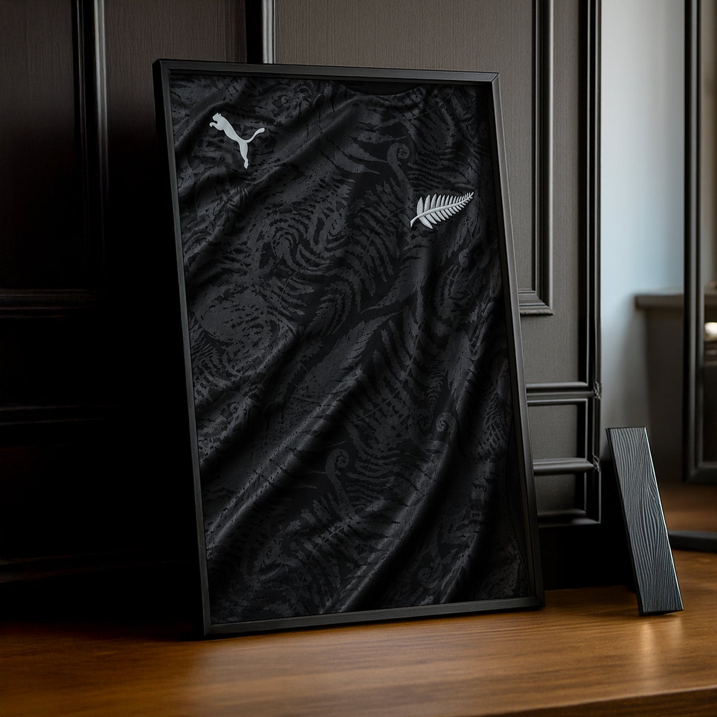 Cadre Photo Maillot Nouvelle-Zélande – Domicile Coupe du Monde 2026 TonCadre