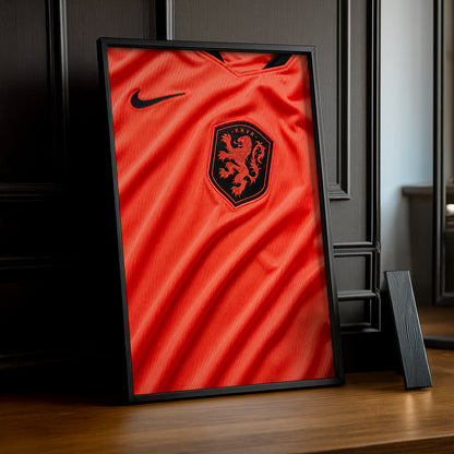 Cadre Photo Maillot Pays-Bas – Domicile Coupe du Monde 2026 TonCadre