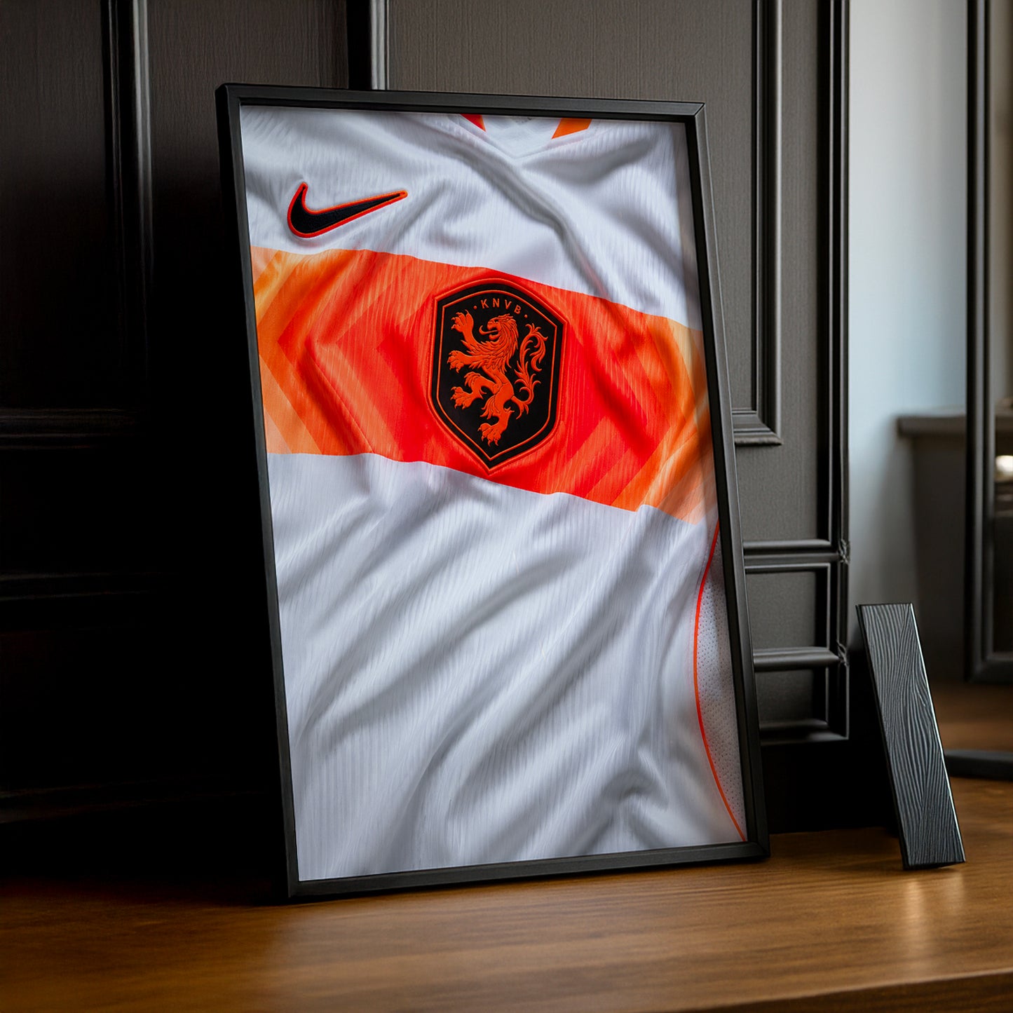 Cadre Photo Maillot Pays-Bas – Extérieur Coupe du Monde 2026 TonCadre