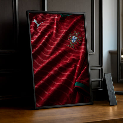Cadre Photo Maillot Portugal – Domicile Coupe du Monde 2026 TonCadre