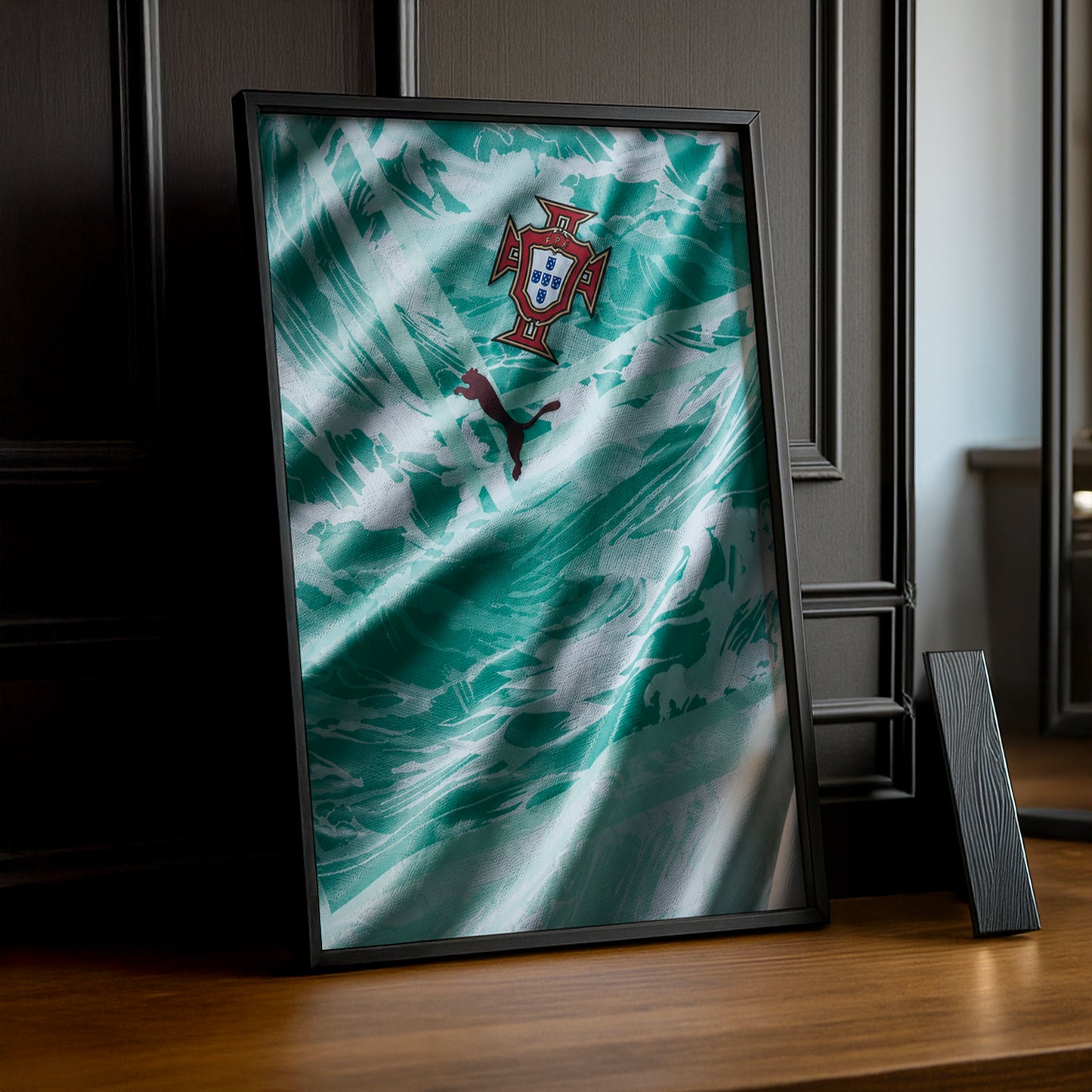 Cadre Photo Maillot Portugal – Extérieur Coupe du Monde 2026 TonCadre