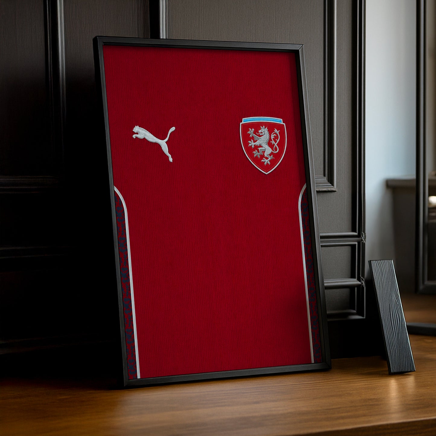 Cadre Photo Maillot République Tchèque – Domicile Coupe du Monde 2026 TonCadre