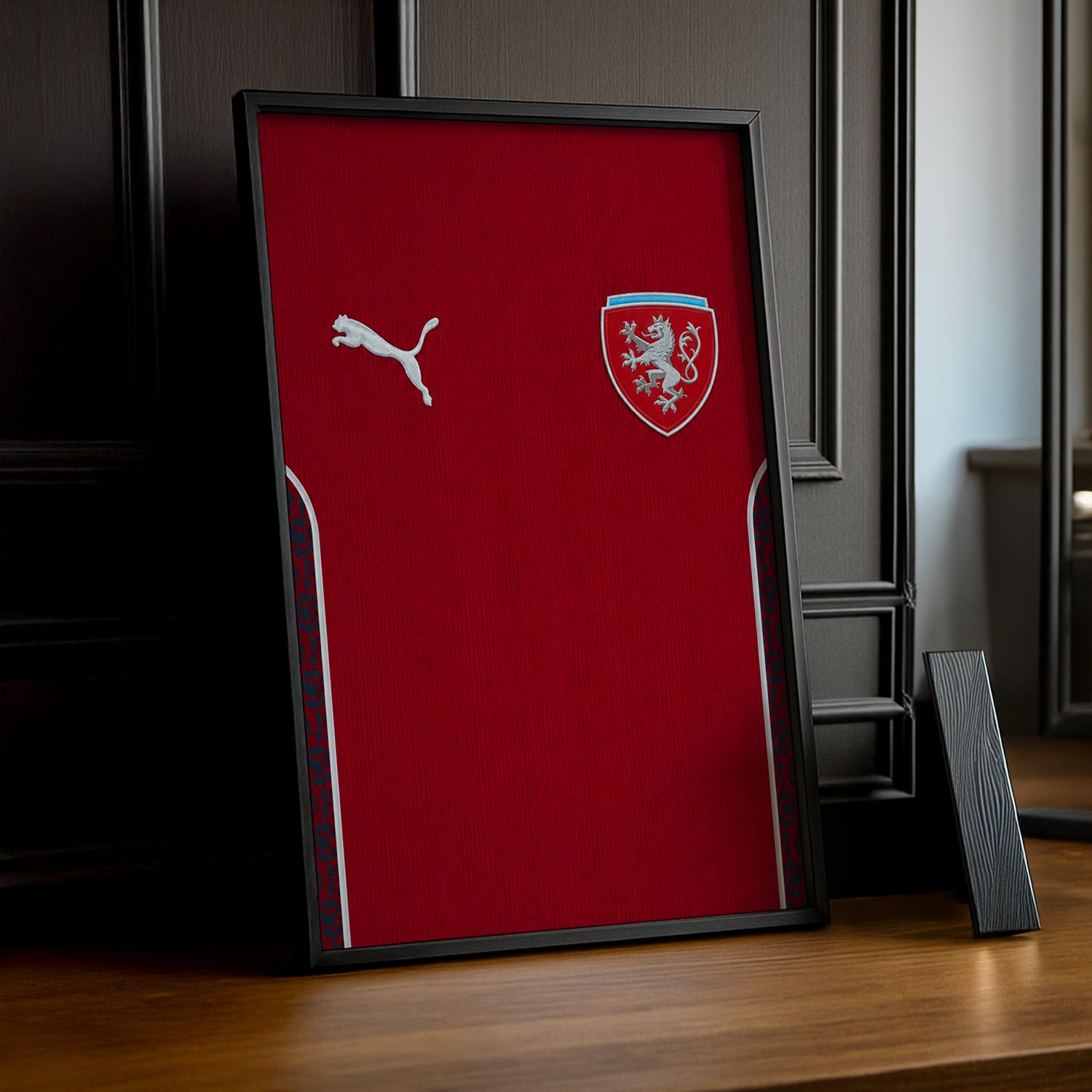 Cadre Photo Maillot République Tchèque – Domicile Coupe du Monde 2026 TonCadre