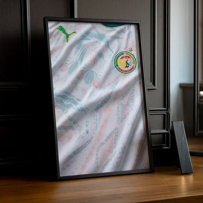 Cadre Photo Maillot Sénégal – Domicile Coupe du Monde 2026 TonCadre