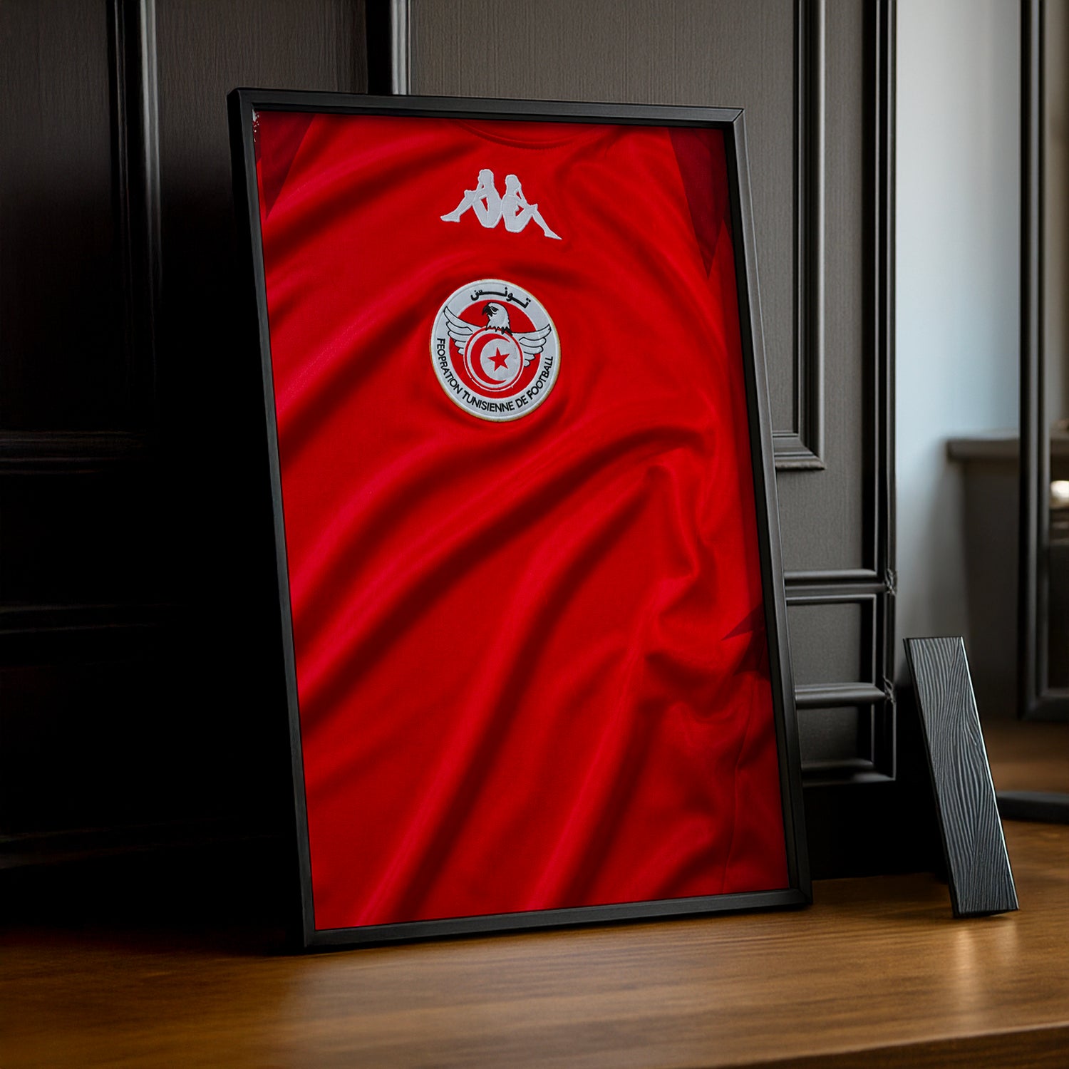 Cadre Photo Maillot Tunisie – Domicile Coupe du Monde 2026 TonCadre